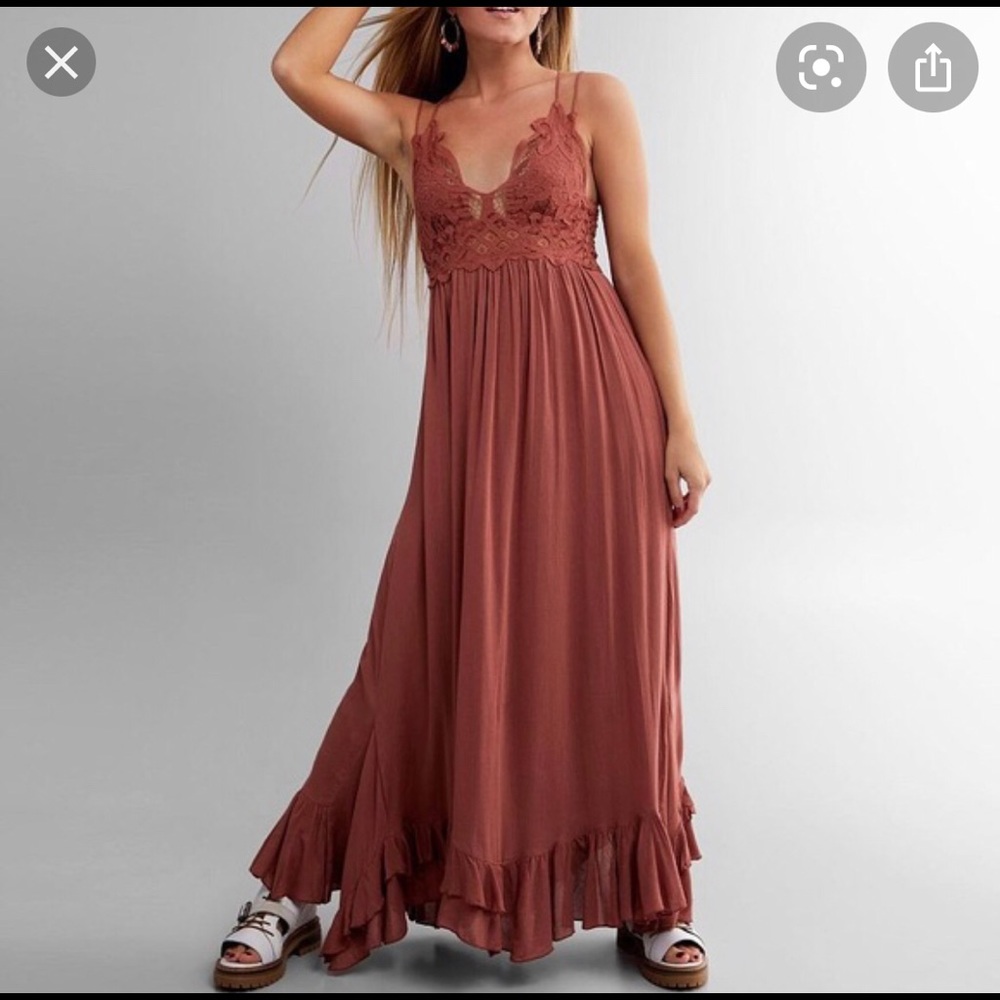 Free People Adella Maxi Dress - Small